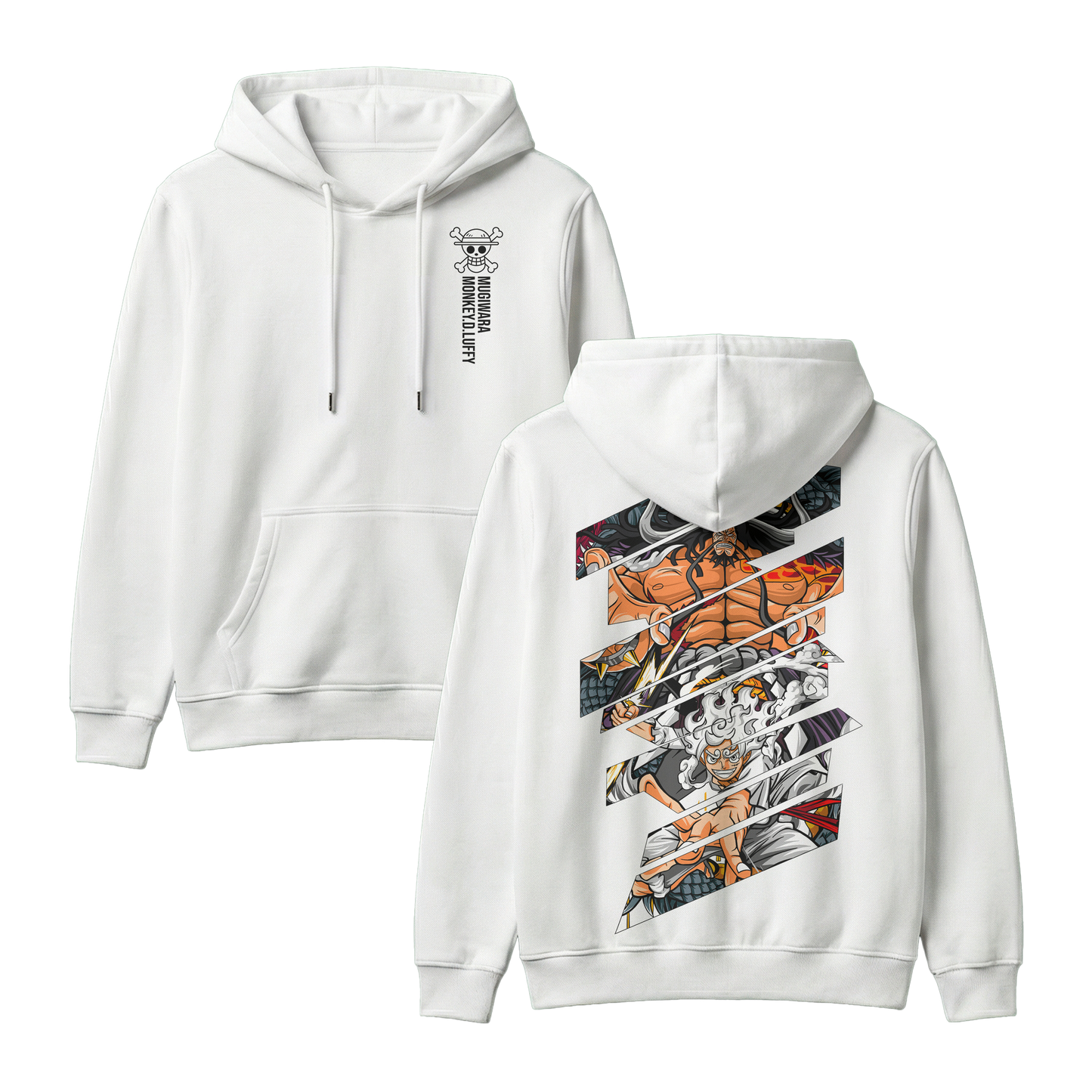 Anime One Piece Monkey D. Luffy Pullover Hoodie - RZM005