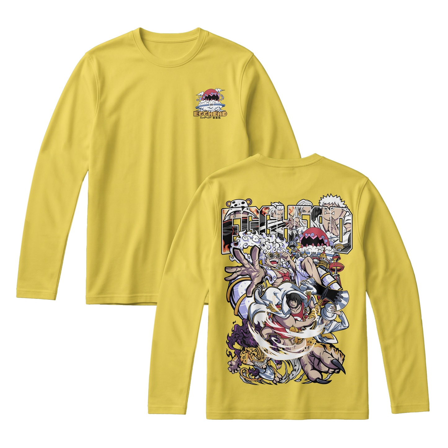 Anime One Piece Egghead Arc Long Sleeve Tee - RZM013