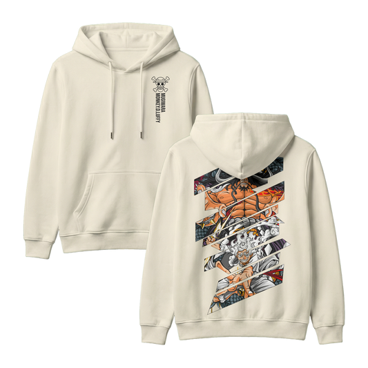 Anime One Piece Monkey D. Luffy Pullover Hoodie - RZM005