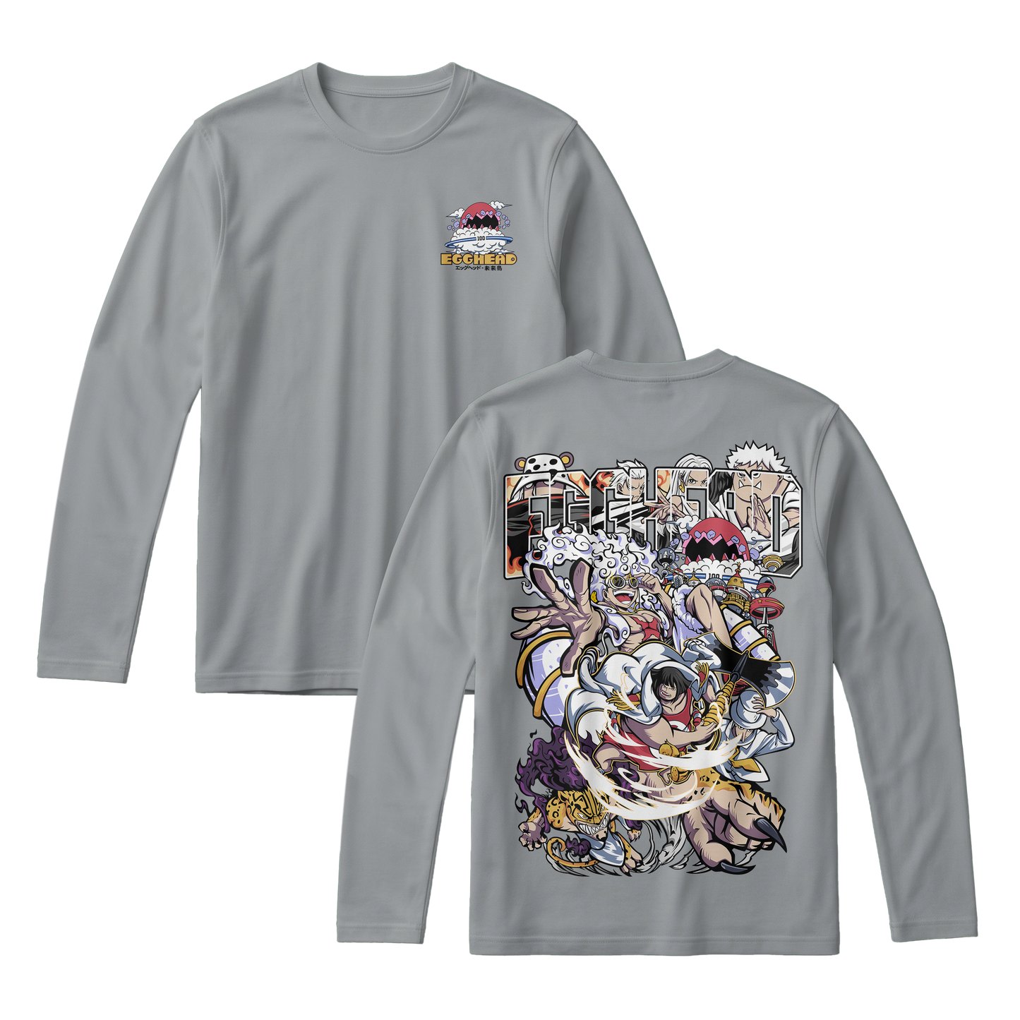 Anime One Piece Egghead Arc Long Sleeve Tee - RZM013
